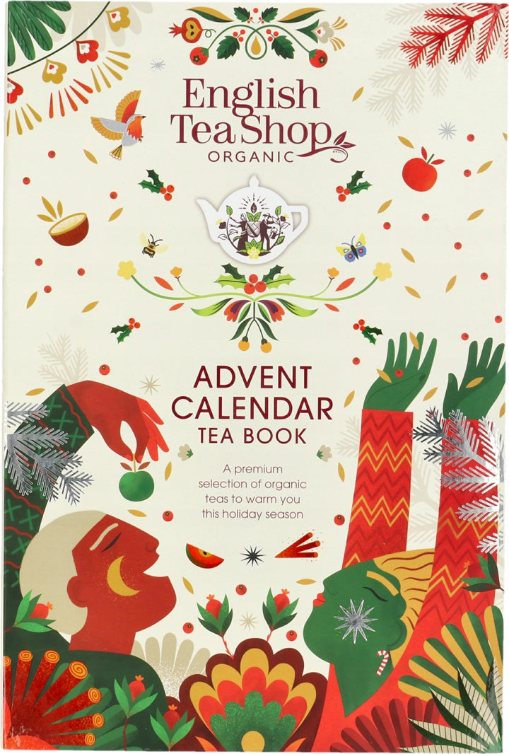 Čaj adventni koledar, knjiga bel, 25 vrečk