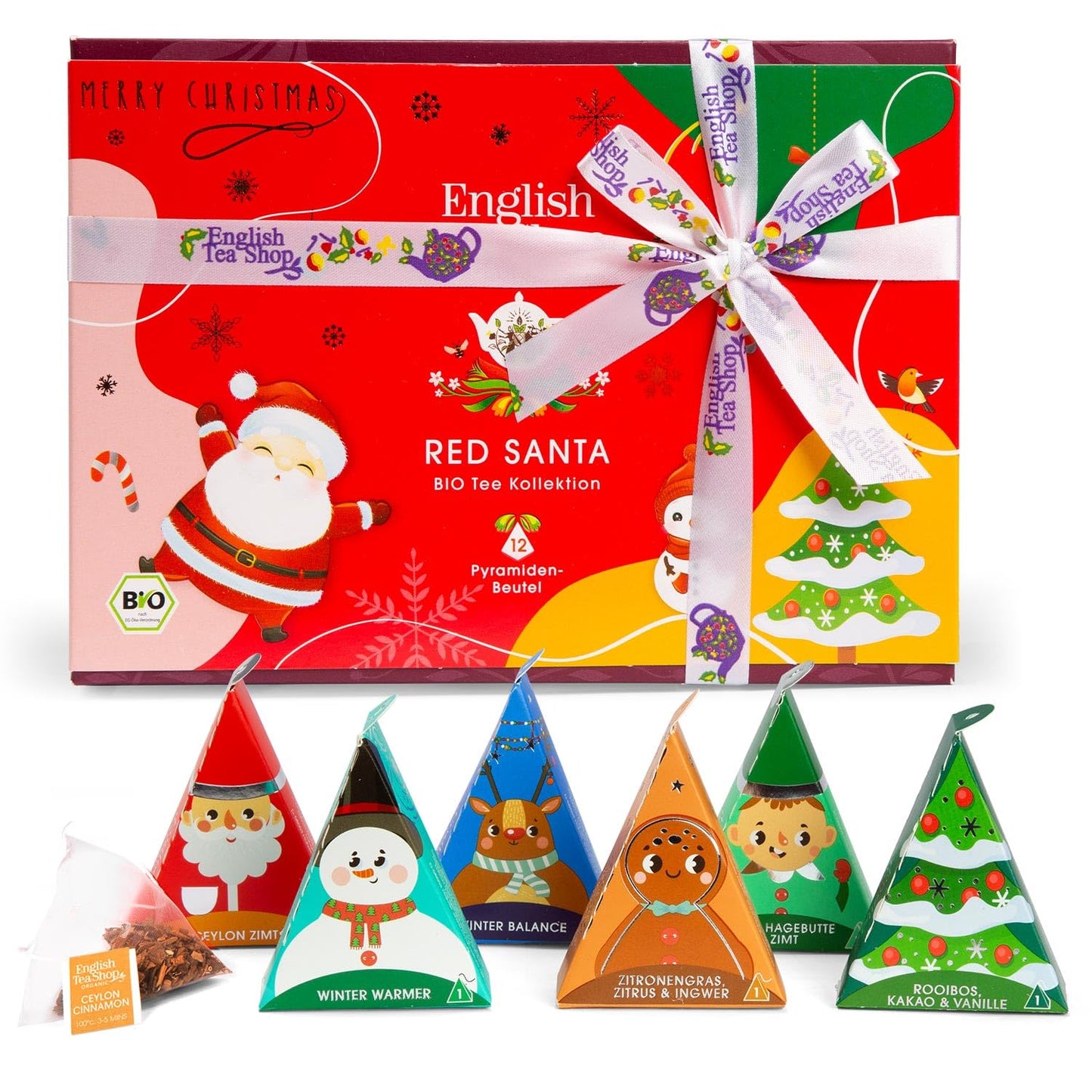 Čaj SANTA HOLIDAY rdeč, 12 vrečk