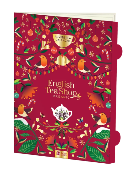 Čaj adventni koledar, zloženka rdeč, 25 vrečk