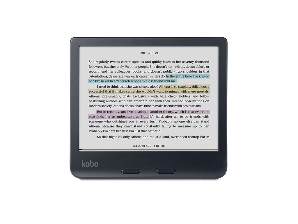 E-bralnik KOBO Libra COLOUR, črn 32GB
