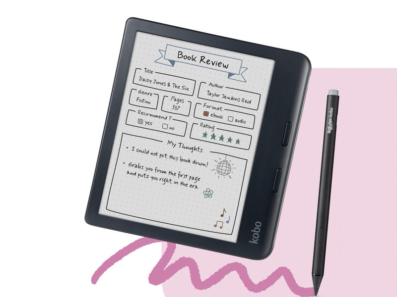 E-bralnik KOBO Libra COLOUR, črn 32GB