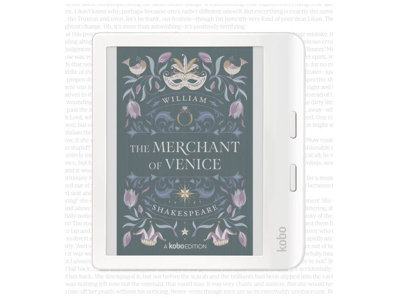 E-bralnik KOBO Libra COLOUR, bel 32GB