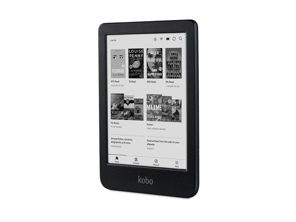 E-bralnik KOBO Clara BW, črn 16GB