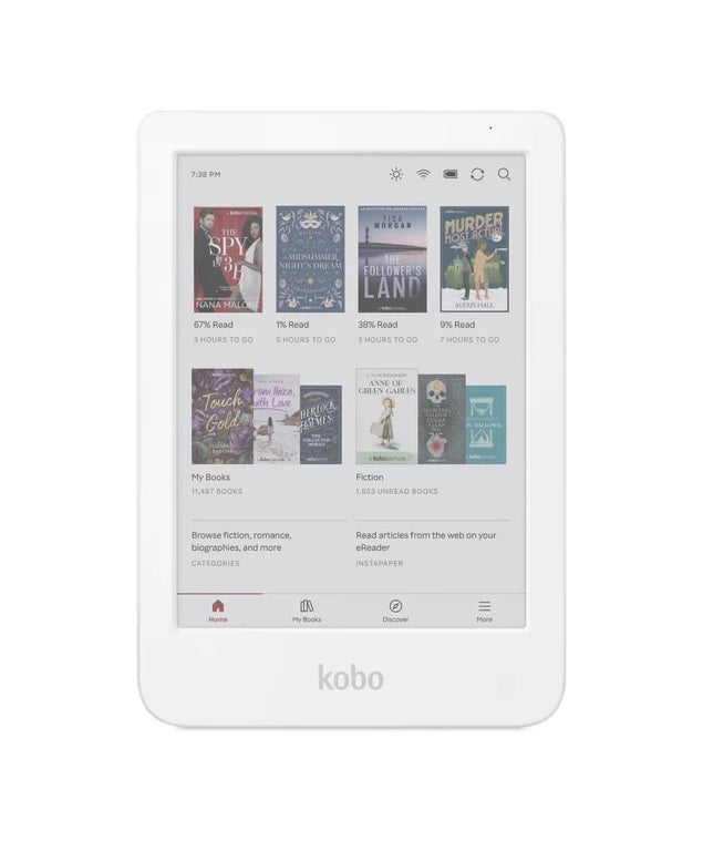 E-bralnik KOBO Clara COLOUR, bel 16GB
