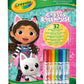 Pobarvanka z nalogami + flomastri Crayola, Gabby's Dollhouse