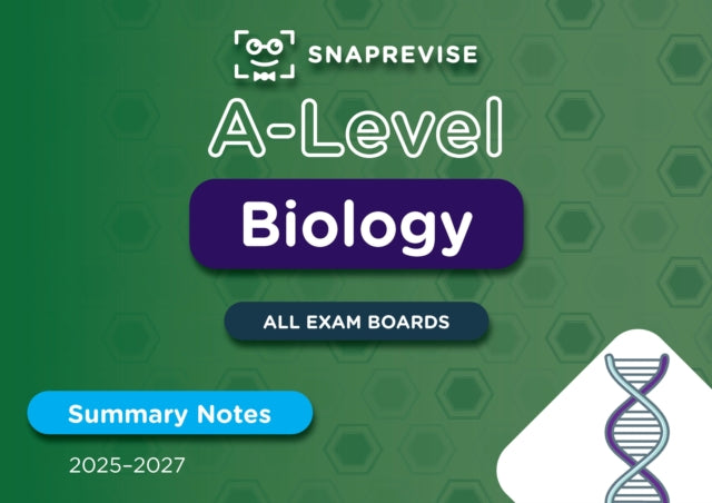 SnapRevise A-Level Biology Summary Notes