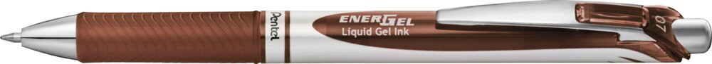 Roler Pentel BL77 Energel, 0,7, rjav