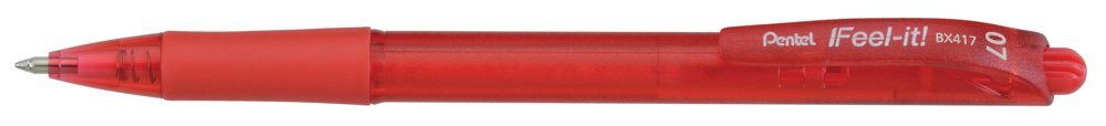 Kemični svinčnik Pentel BX417-B 0,7, rdeč