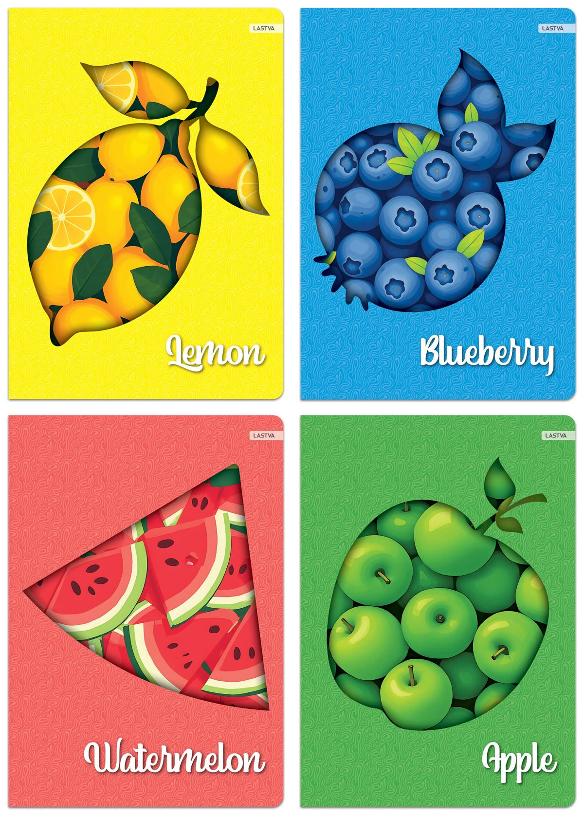 ZVEZEK A4 D 33429 ROB NEON FRUITS 52L (10/60)(26)