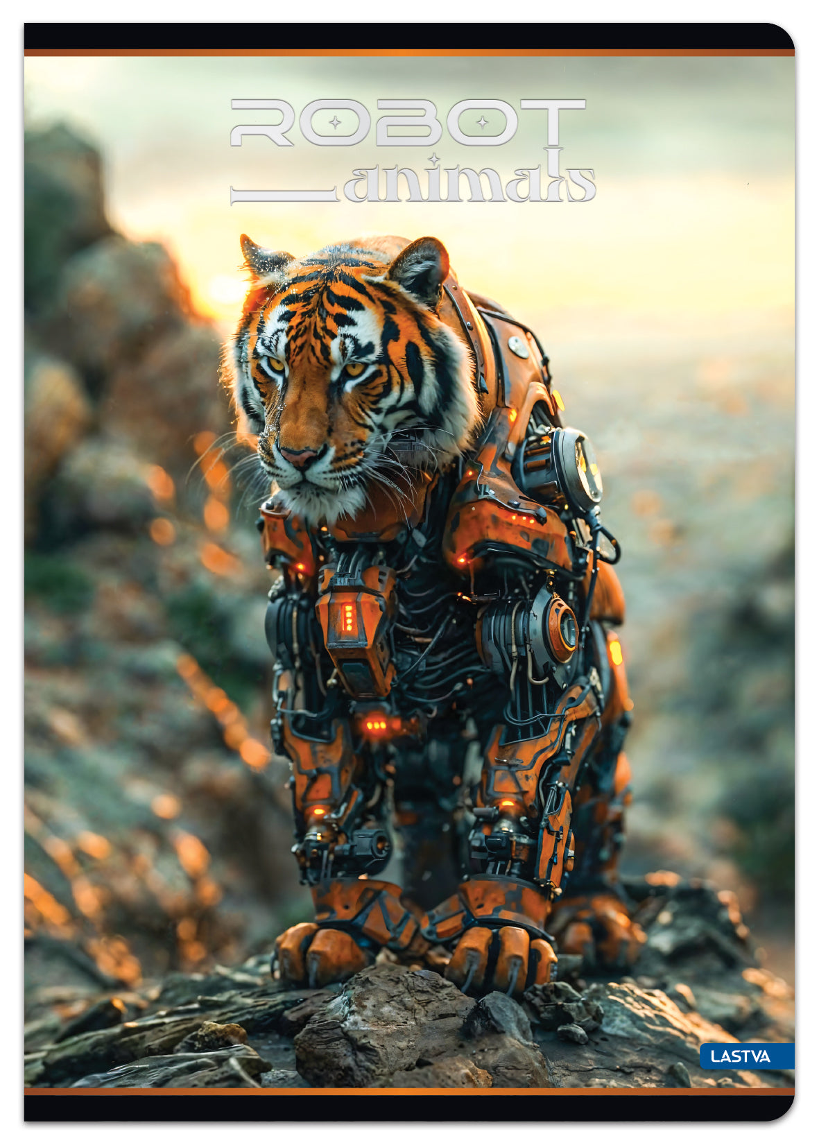 ZVEZEK A4 K 33440 ROBOT ANIMALS 52L 80G (10/60)(26