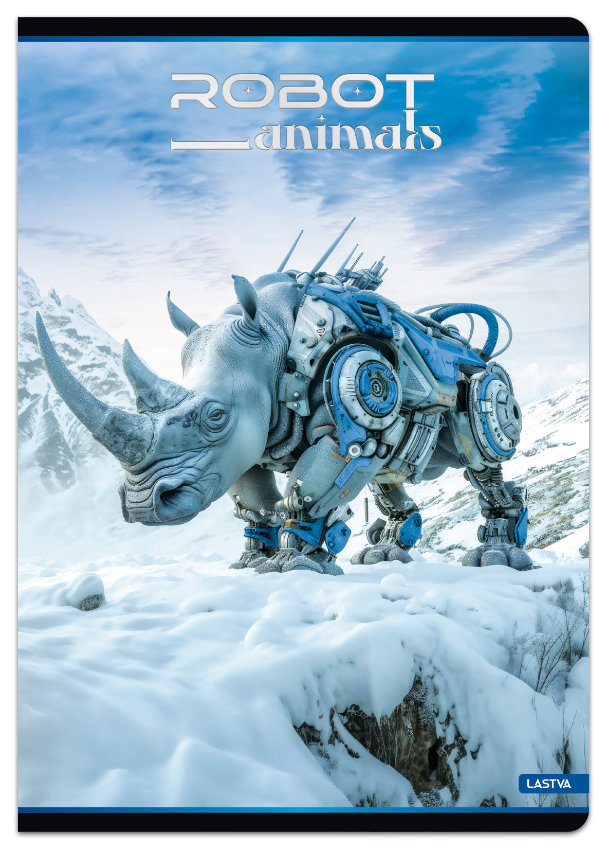 ZVEZEK A4 K 33440 ROBOT ANIMALS 52L 80G (10/60)(26
