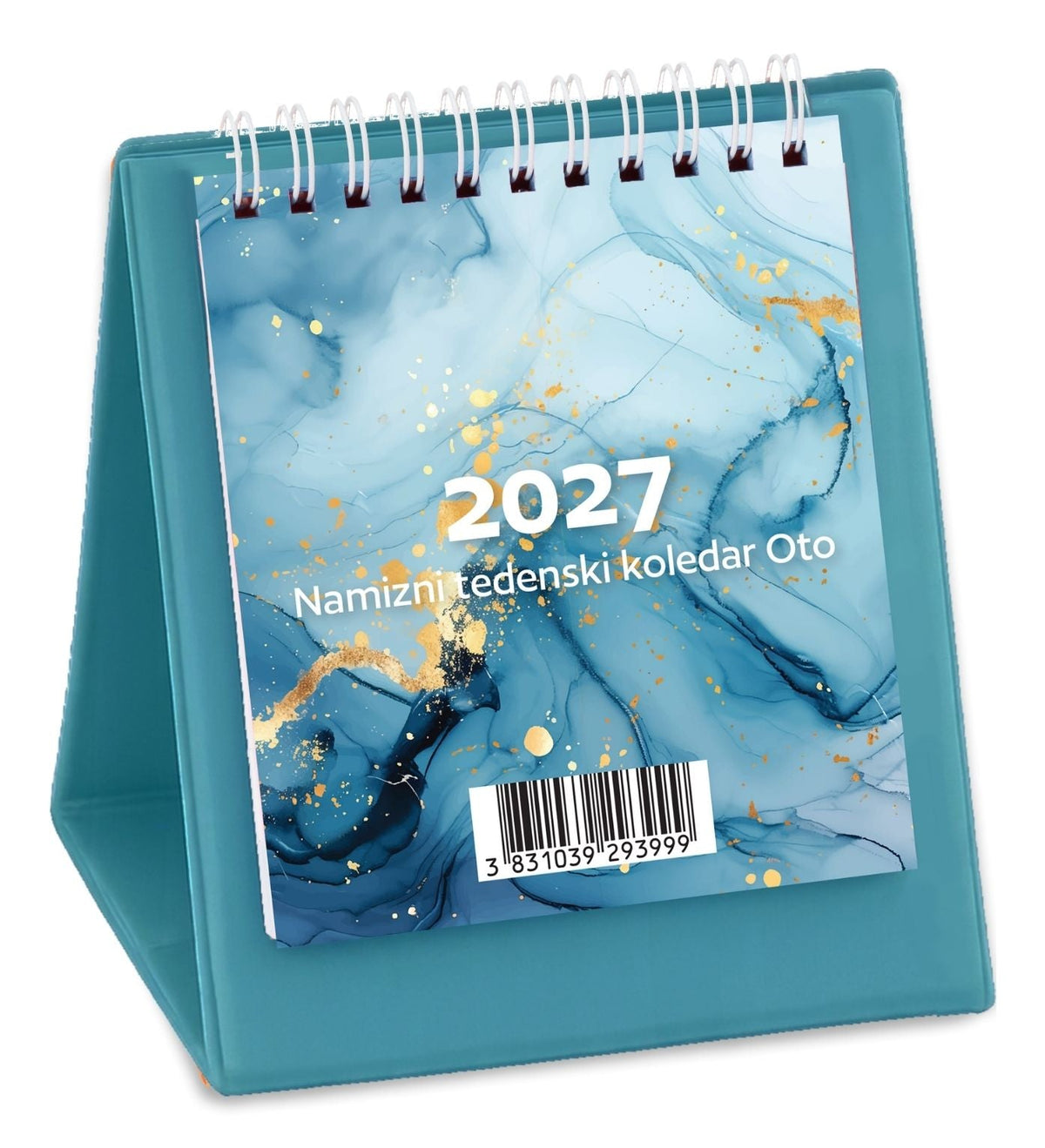 Namizni koledar Oto 2027, turkizen