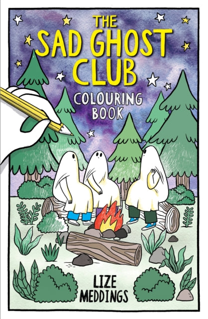 Sad Ghost Club Colouring Book