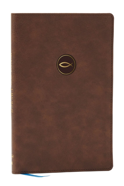 Spurgeon and the Church: Acts through Revelation with Devotions from Charles Spurgeon (NKJV, Brown Leathersoft, Comfort Print)