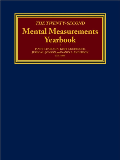 Twenty-Second Mental Measurements Yearbook