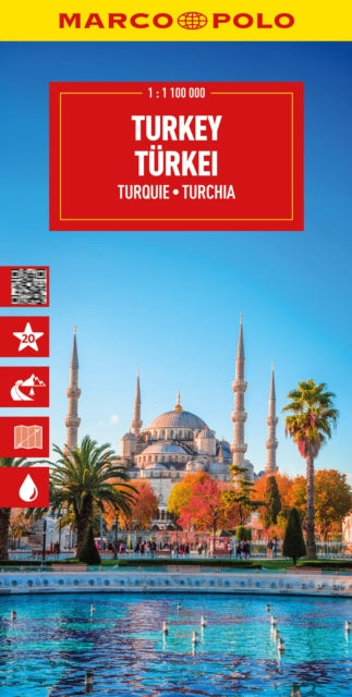 Turčija 1 : 1.000.000 (avtokarta)