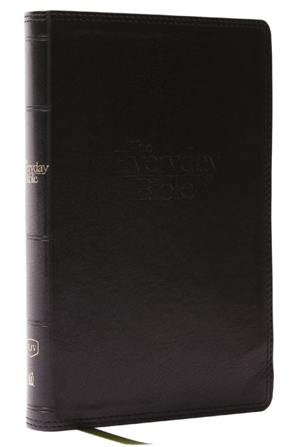 KJV, The Everyday Bible, Black Leathersoft, Red Letter, Comfort Print