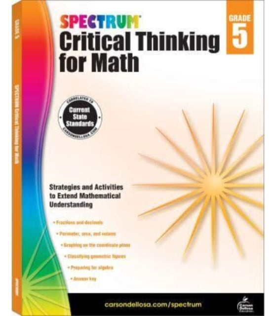 Spectrum Critical Thinking for Math Gr 5