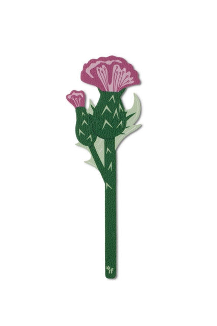 Flower Bookmarks - Thistle