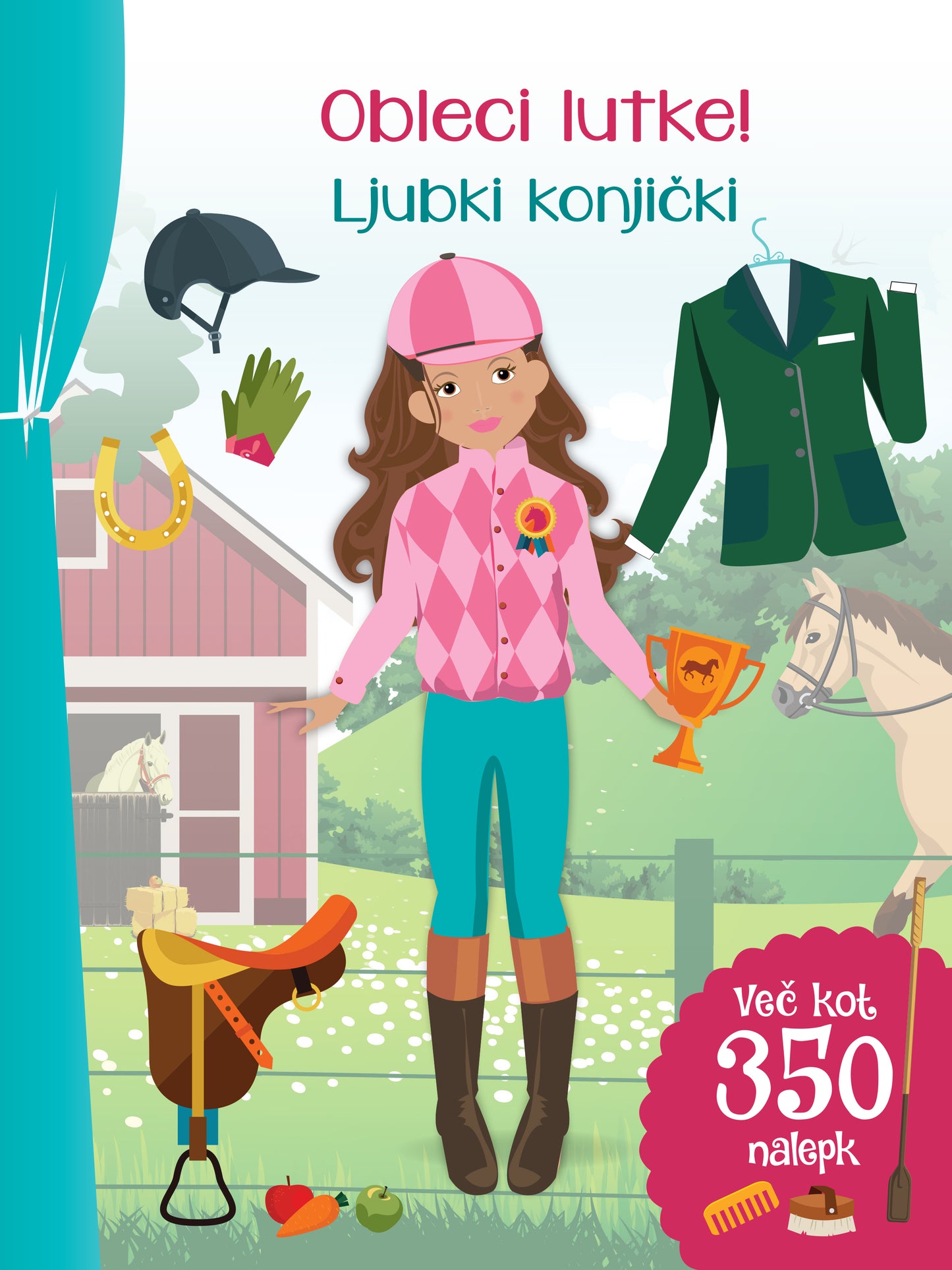 Obleci lutke: Ljubki konjički