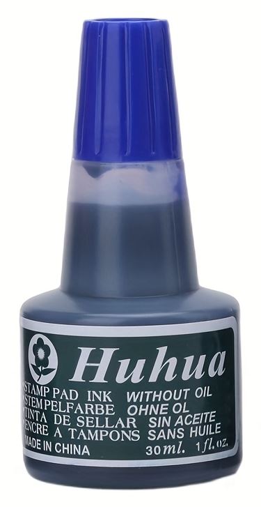 Barva za žige Huhua, 30 ml, modra