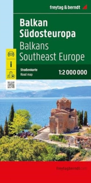 Balkans - Europe Southeast Europe Road Map