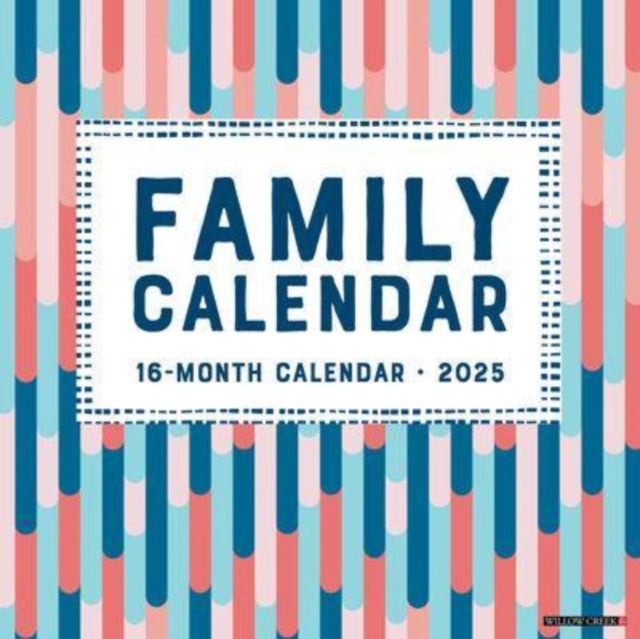 Family Planner 2025 12 X 12 Wall Calendar