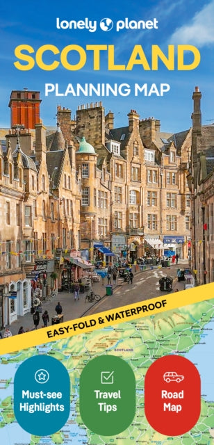 Lonely Planet Scotland Planning Map