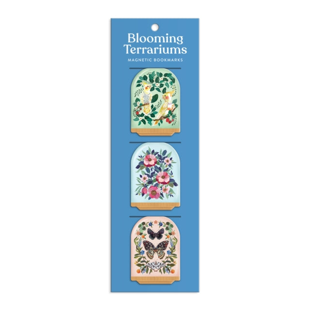 Blooming Terrarium Magnetic Bookmarks