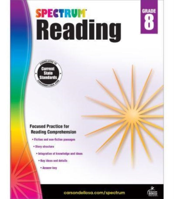 Spectrum Reading Workbook Grade 8