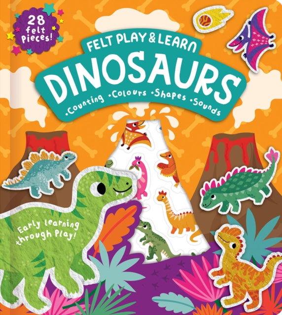 Felt Play & Learn Dinosaurs