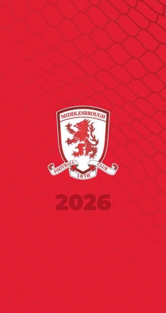 Official Middlesborough FC Pocket Diary 2026