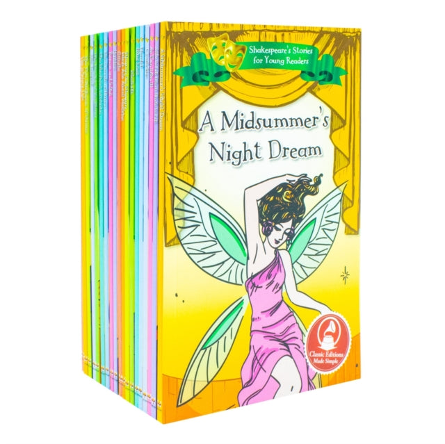 Shakespeare's Stories for Young Readers 20 Books Set