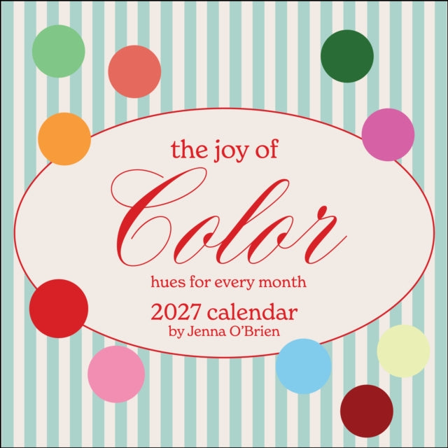 Joy of Color 2027 Wall Calendar