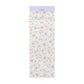 Blok Floral Soft Touch, 7,4x21 cm, črtani, 90-listni, sortirane barve