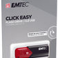 USB disk EMTEC 16GB Click E B110 3.2 Rdeč