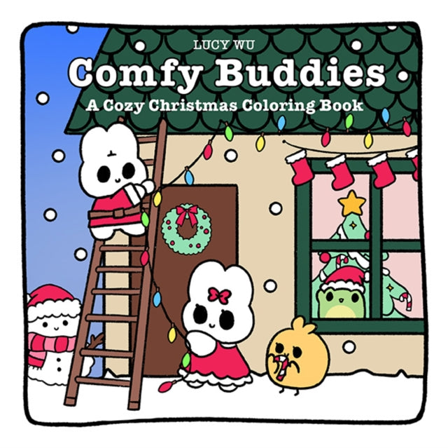 Comfy Buddies: A Cozy Christmas Coloring Book