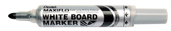 Marker za bele table Pentel MWL5M Maxiflo, črn