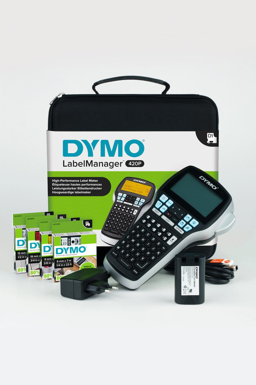 DYMO tiskalnik za nalepke Labelmanager 420 v kovčku