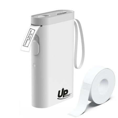 Mini tiskalnik nalepk UPRINT STICK EASY, bel
