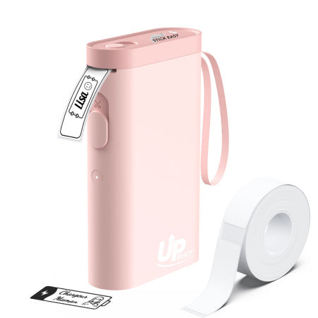 Mini tiskalnik nalepk UPRINT STICK EASY, roza
