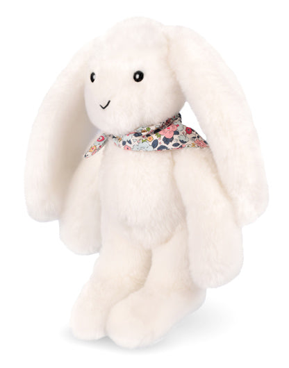 Plišasta igrača Zajec DouDou, 25 cm, bel