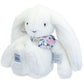 Plišasta igrača Zajec DouDou, 25 cm, bel