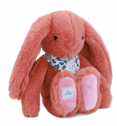 Plišasta igrača Zajec DouDou, 25 cm, oranžen