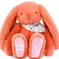 Plišasta igrača Zajec DouDou, 35 cm, oranžen