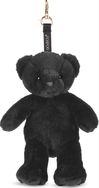 Obesek za ključe Medvedek DouDou, črn