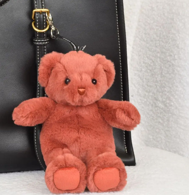Obesek za ključe Medvedek DouDou, oranžen