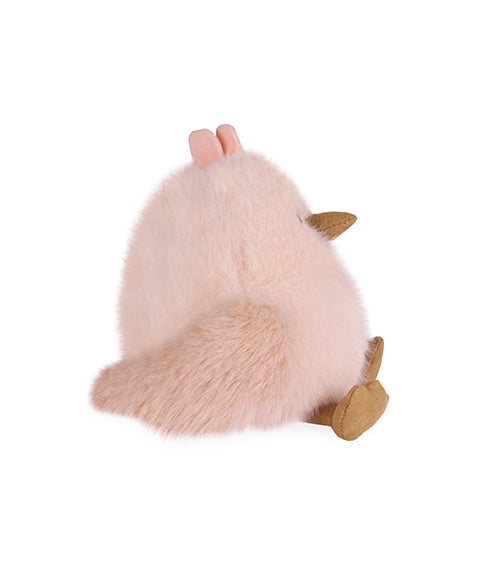 Plišasta igrača Piščanček DouDou, 15 cm, roza