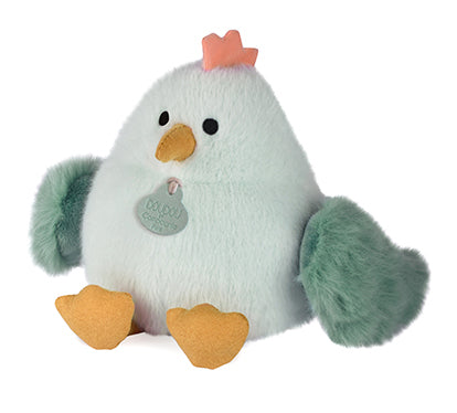 Plišasta igrača Piščanček DouDou, 15 cm, zelen