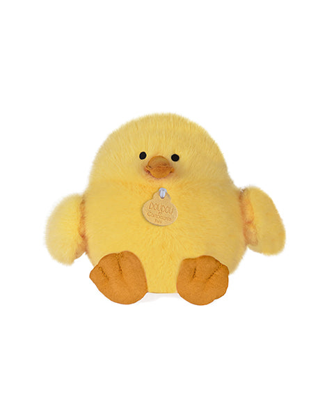 Plišasta igrača Piščanček DouDou, 15 cm, rumen